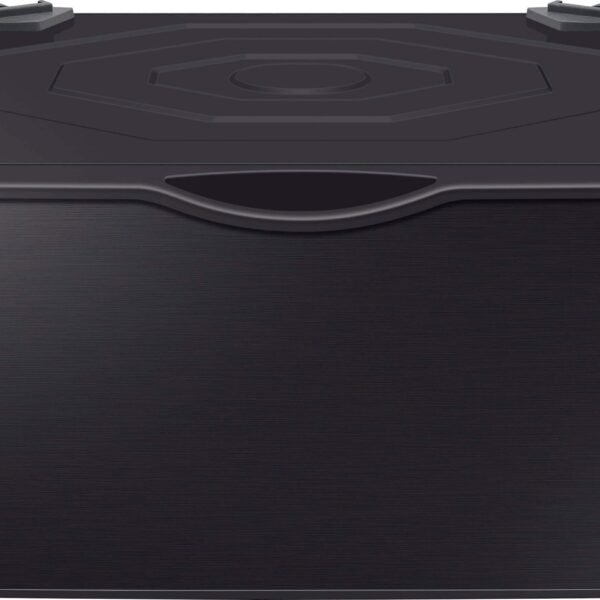 Samsung Washer/Dryer Laundry Pedestal Storage Drawer Brushed Black from Kings Outlet