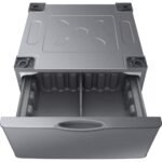 Samsung Washer/Dryer Laundry Pedestal Storage Drawer Platinum from Kings Outlet