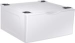 Samsung Washer/Dryer Laundry Pedestal Storage Drawer White from Kings Outlet