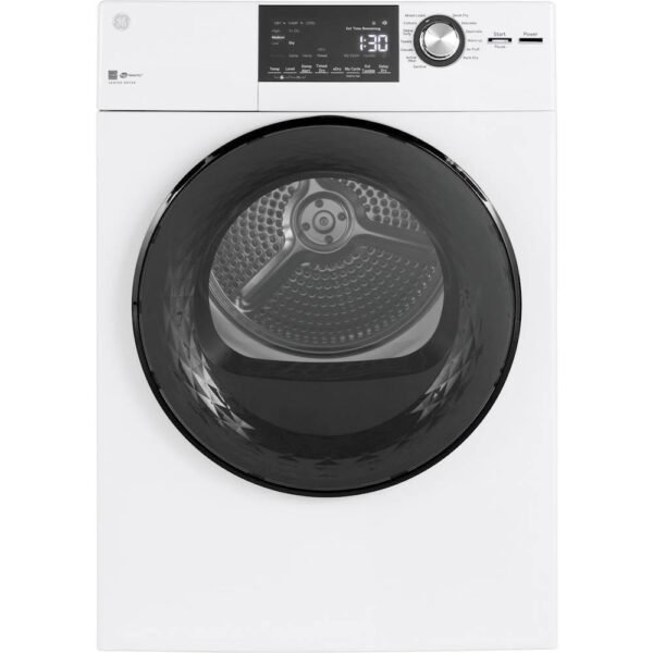 GE 4.3 Cu. Ft. Stackable 14-Cycle Electric Dryer White from Kings Outlet