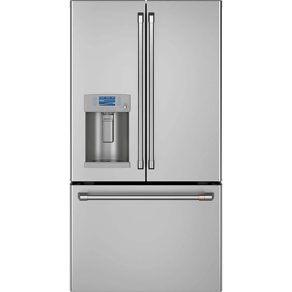 Café 22.2 Cu. Ft. French Door Counter-Depth Smart Refrigerator Hot Water Dispenser Customizable Stainless from Kings Outlet