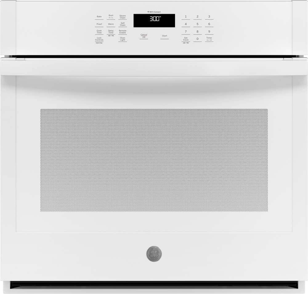 GE 30" Built-In Single Electric Wall Oven White from Kings Outlet