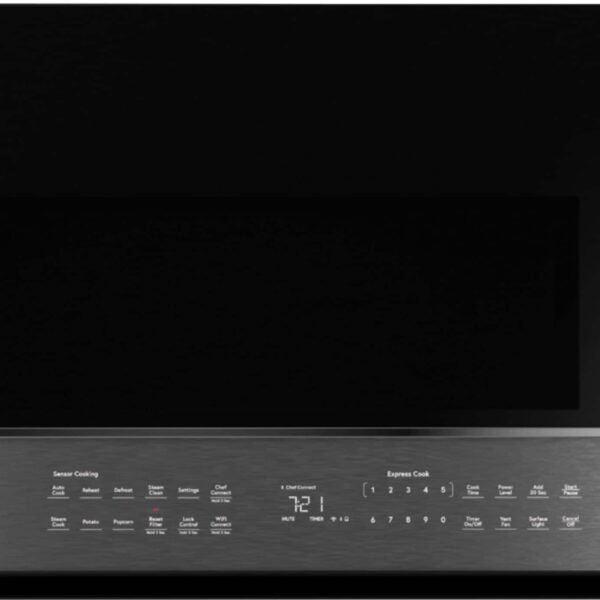 Café 2.1 Cu. Ft. Over-the-Range Microwave Sensor Cooking Wi-Fi Platinum Glass from Kings Outlet