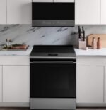 Café 2.1 Cu. Ft. Over-the-Range Microwave Sensor Cooking Wi-Fi Platinum Glass from Kings Outlet