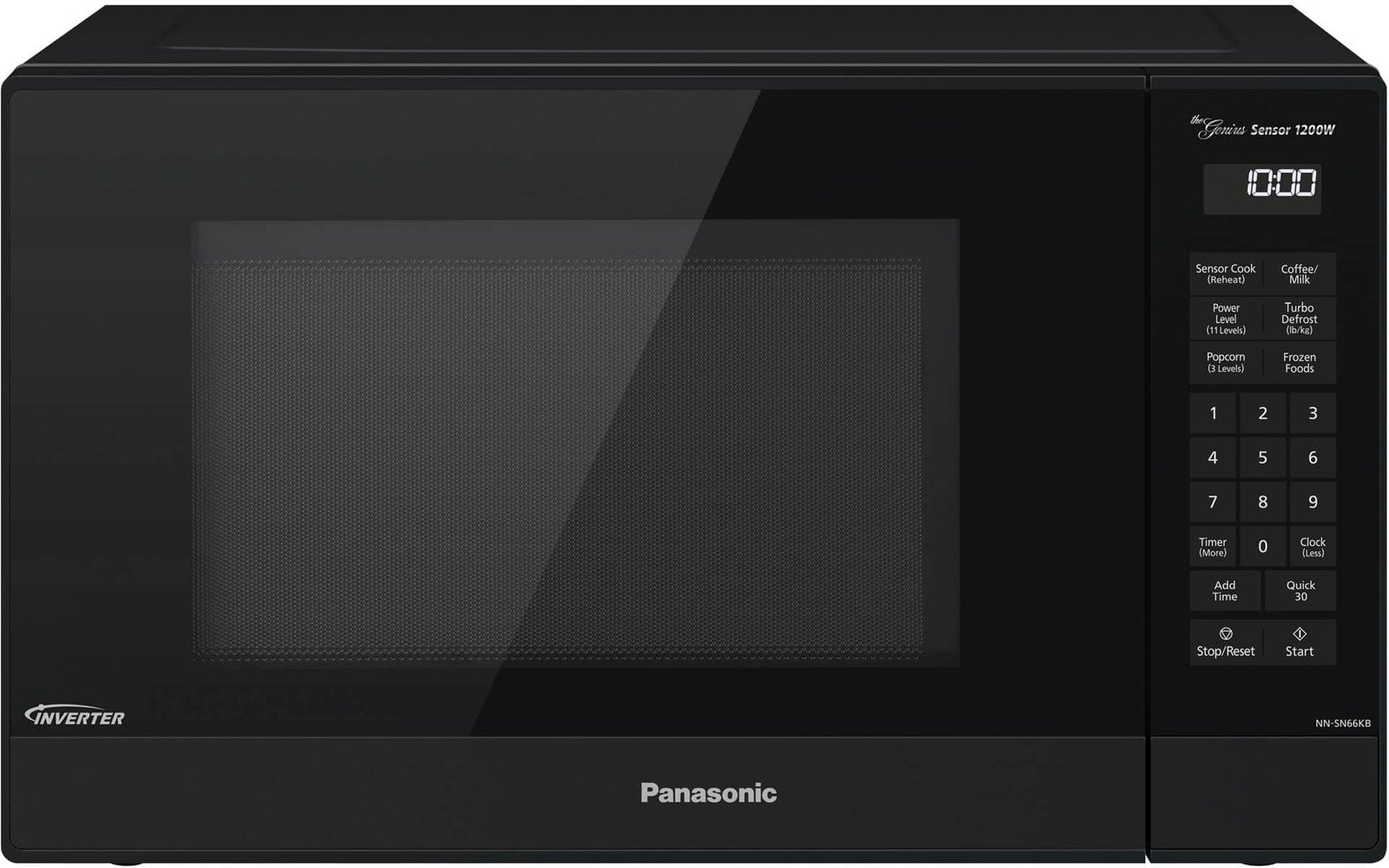 Kings Outlet Panasonic 1.2 Cu. Ft. 1200 Watt SN66KB Microwave Inverter Genius Sensor Black Panasonic 1.2 Cu. Ft. 1200 Watt SN66KB Microwave Inverter Genius Sensor Black from Kings Outlet