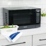 Panasonic 1.2 Cu. Ft. 1200 Watt SN66KB Microwave Inverter Genius Sensor Black from Kings Outlet