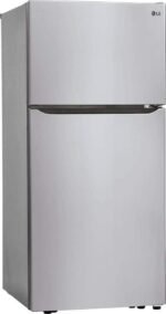 LG 20.2 Cu. Ft. Top-Freezer Refrigerator Stainless Steel from Kings Outlet