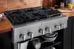 KitchenAid Commercial-Style 36" Built-In Gas Cooktop Stainless Steel from Kings Outlet
