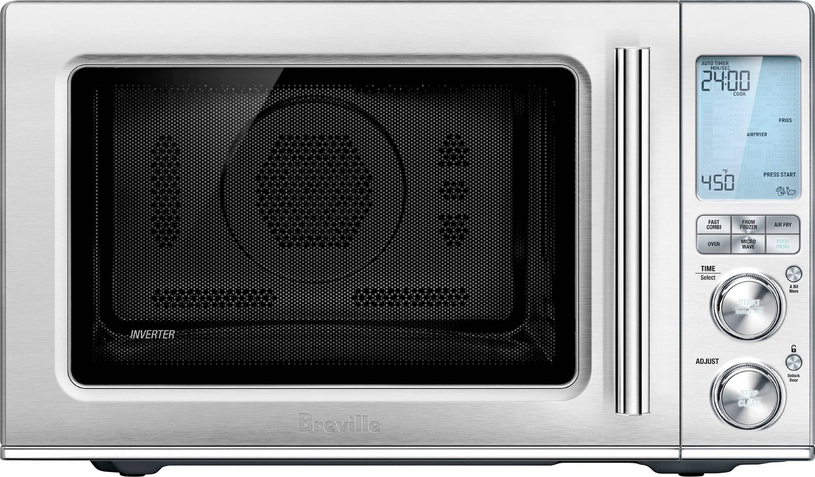 Kings Outlet Breville Combi Wave 3 in 1 1.1 Cu. Ft. Convection Microwave Brushed Stainless Steel Breville Combi Wave 3 in 1 1.1 Cu. Ft. Convection Microwave Brushed Stainless Steel from Kings Outlet