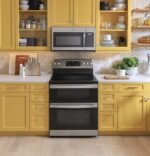 GE 1.7 Cu. Ft. Over-the-Range Microwave Sensor Cooking Defrost Stainless Steel from Kings Outlet