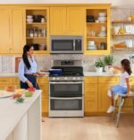 GE 1.7 Cu. Ft. Over-the-Range Microwave Sensor Cooking Defrost Stainless Steel from Kings Outlet