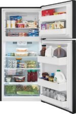Frigidaire 13.9 Cu. Ft. Top-Freezer Refrigerator Black from Kings Outlet