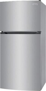 Frigidaire 13.9 Cu. Ft. Top-Freezer Refrigerator Fingerprint-Resistant Stainless Steel Look from Kings Outlet