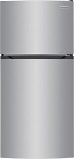 Frigidaire 13.9 Cu. Ft. Top-Freezer Refrigerator Fingerprint-Resistant Stainless Steel Look from Kings Outlet