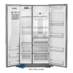 KitchenAid 24.8 Cu. Ft. Side-by-Side Refrigerator Stainless Steel from Kings Outlet