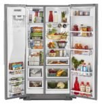KitchenAid 24.8 Cu. Ft. Side-by-Side Refrigerator Stainless Steel from Kings Outlet
