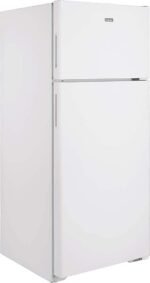 Hotpoint 17.5 Cu. Ft. Top-Freezer Refrigerator LED Interior Lighting White from Kings Outlet