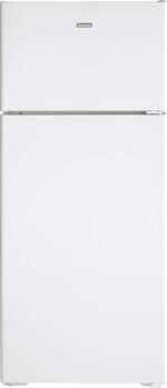 Hotpoint 17.5 Cu. Ft. Top-Freezer Refrigerator LED Interior Lighting White from Kings Outlet