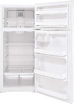 Hotpoint 17.5 Cu. Ft. Top-Freezer Refrigerator LED Interior Lighting White from Kings Outlet