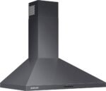 Samsung 30 inches Externally Vented Recirculating Wall Range Hood Black Stainless Steel from Kings Outlet