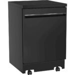 GE 24" Portable Dishwasher Black from Kings Outlet