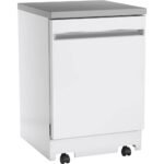 GE 24" Portable Dishwasher White from Kings Outlet