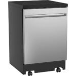 GE 24" Portable Dishwasher Stainless Steel from Kings Outlet