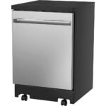 GE 24" Portable Dishwasher Stainless Steel from Kings Outlet