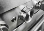 KitchenAid Commercial-Style 5.1 Cu. Ft. Slide-In Gas True Convection Range Self-Cleaning Stainless Steel from Kings Outlet