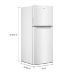 Whirlpool 11.6 Cu. Ft. Top-Freezer Counter-Depth Refrigerator White from Kings Outlet