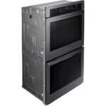 Samsung 30" Built-In Double Wall Oven WiFi Black Stainless Steel from Kings Outlet