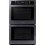 Samsung 30" Built-In Double Wall Oven WiFi Black Stainless Steel from Kings Outlet