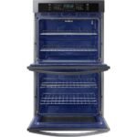 Samsung 30" Built-In Double Wall Oven WiFi Black Stainless Steel from Kings Outlet