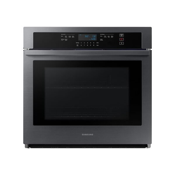 Samsung 30" Built-In Single Wall Oven WiFi Black Stainless Steel from Kings Outlet