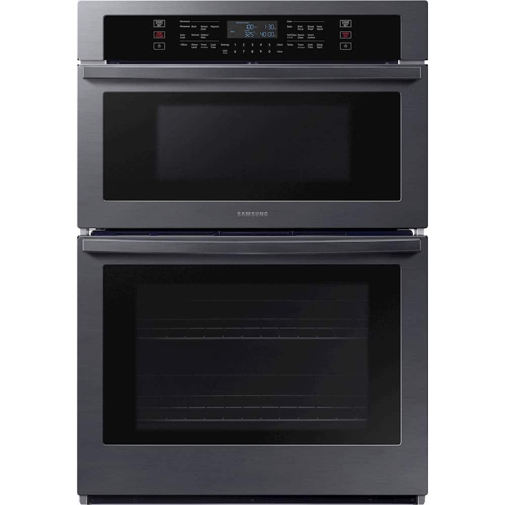 Samsung 30" Microwave Combination Wall Oven WiFi Black Stainless Steel from Kings Outlet