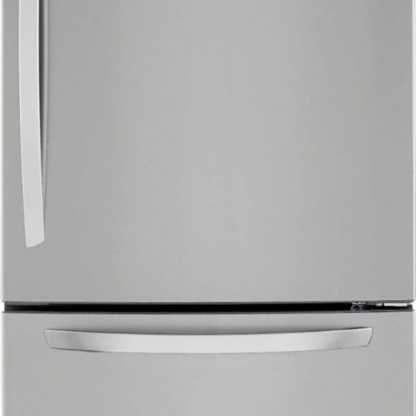 LG 25.5 Cu. Ft. Bottom-Freezer Refrigerator Ice Maker Stainless Steel from Kings Outlet