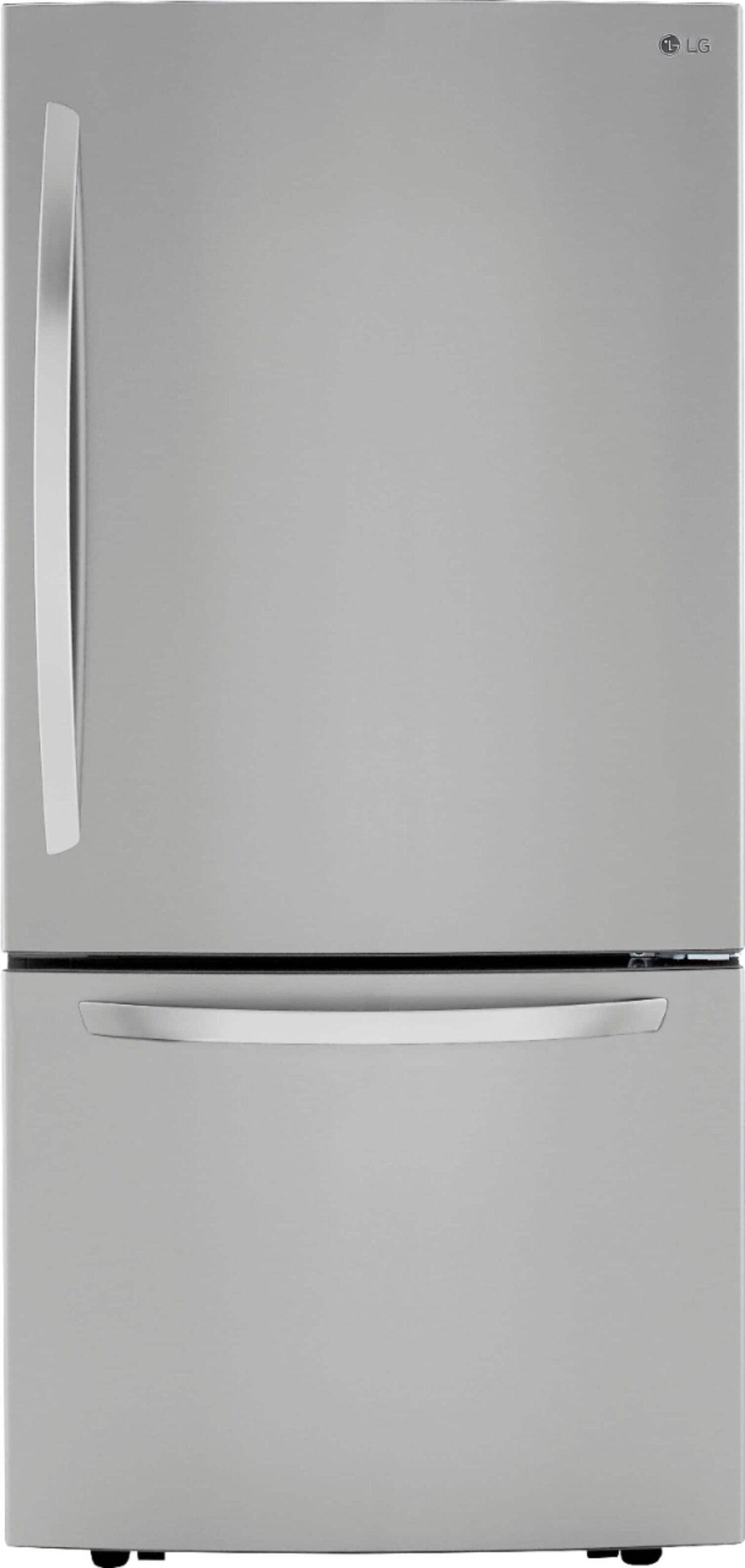 Kings Outlet LG 25.5 Cu. Ft. Bottom-Freezer Refrigerator Ice Maker Stainless Steel LG 25.5 Cu. Ft. Bottom-Freezer Refrigerator Ice Maker Stainless Steel from Kings Outlet