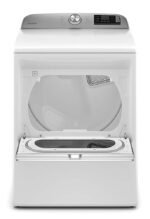 Maytag 7.4 Cu. Ft. Smart Electric Dryer Extra Power Button White from Kings Outlet