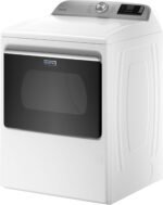 Maytag 7.4 Cu. Ft. Smart Gas Dryer Extra Power Button White from Kings Outlet