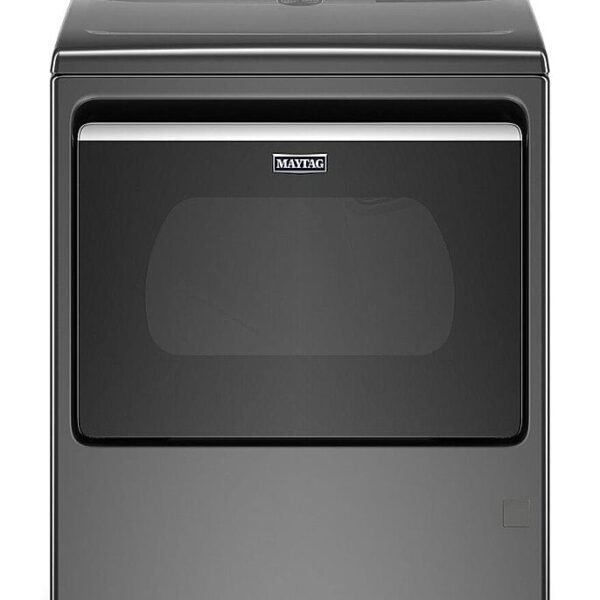 Maytag 7.4 Cu. Ft. Smart Gas Dryer Extra Power Button Metallic Slate from Kings Outlet