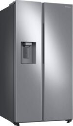 Samsung 27.4 cu. ft. Side-by-Side Refrigerator Large Capacity Stainless Steel from Kings Outlet