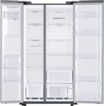Samsung 27.4 cu. ft. Side-by-Side Refrigerator Large Capacity Stainless Steel from Kings Outlet