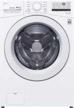 LG 4.5 Cu. Ft. High Efficiency Stackable Front Load Washer 6Motion Technology White from Kings Outlet