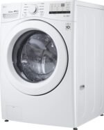 LG 4.5 Cu. Ft. High Efficiency Stackable Front Load Washer 6Motion Technology White from Kings Outlet