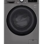 LG 2.4 Cu. Ft. High-Efficiency Smart Front Load Washer Electric Dryer Combo Steam Sensor from Kings Outlet