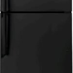 GE 21.9 Cu. Ft. Top-Freezer Refrigerator Garage Ready Performance Black from Kings Outlet