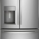 GE 27.7 Cu. Ft. French Door Refrigerator Space Saving Ice Maker Stainless Steel from Kings Outlet