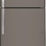GE 21.9 Cu. Ft. Top-Freezer Refrigerator Garage Ready Performance Slate from Kings Outlet