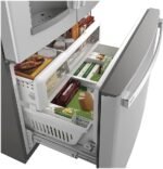 GE Profile 27.7 Cu. Ft. French-Door Refrigerator Hands-Free AutoFill Stainless Steel from Kings Outlet