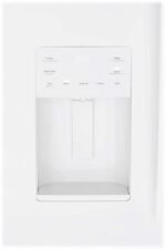 GE 25.6 Cu. Ft. French Door Refrigerator Space-Saving Ice Maker High Gloss White from Kings Outlet
